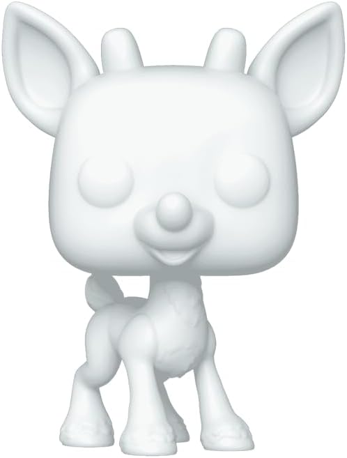 Funko Pop! Rudolph The Red-Nosed Reindeer: Rudolph (DIY) (White) - Special Edition