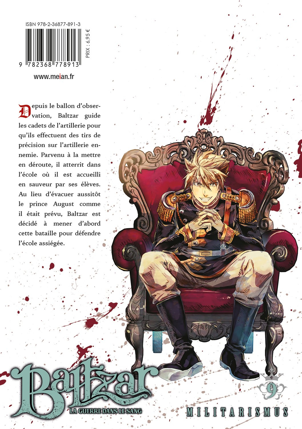 Baltzar ; la guerre dans le sang Tome 9