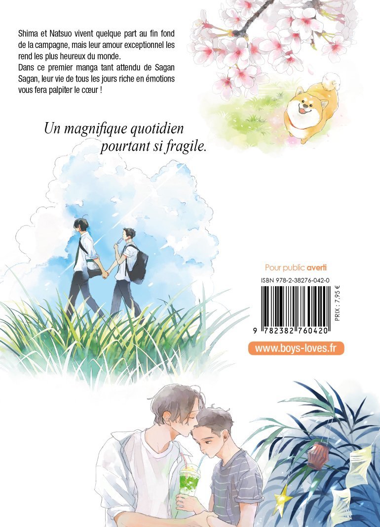 Les saisons, Nacchan et moi - Livre (Manga) - Yaoi - Hana Collection