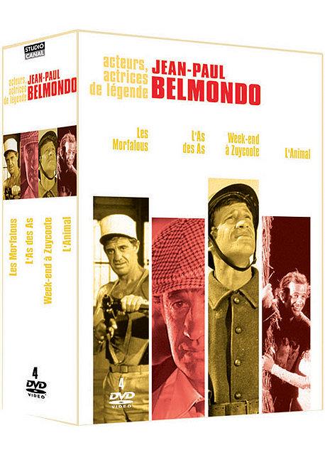 Coffret Belmondo Vol. 3 : Les Morfalous / L'as Des As / Week-end A Zuydcoote / L'animal [DVD]