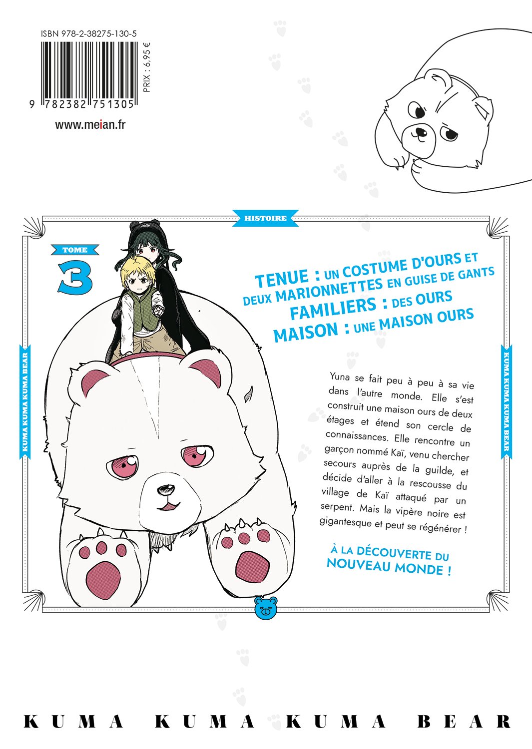 Kuma Kuma Kuma bear Tome 3