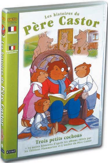 Les Histoires du Père Castor - 3 - Trois petits cochons [DVD]