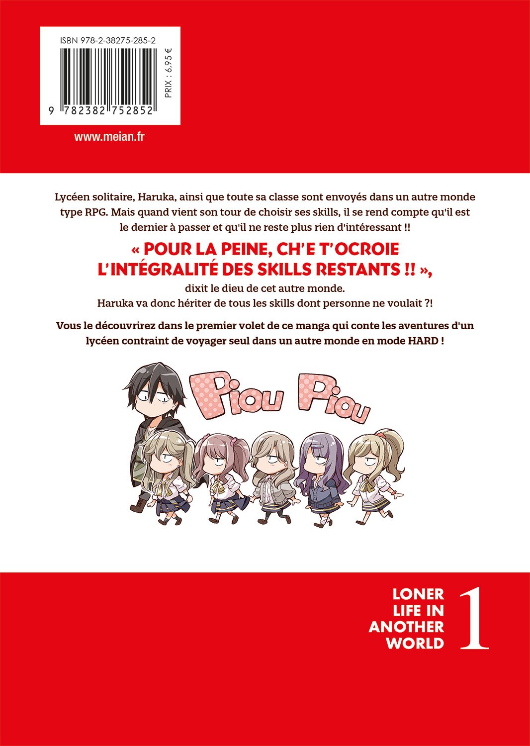 Loner life in another world Tome 1