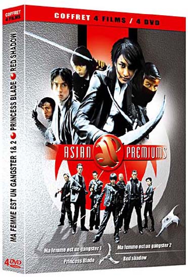 Asian Premiums - Coffret - Ma femme est un gangster + Ma femme est un gangster 2 + Princess Blade + Red Shadow [DVD]