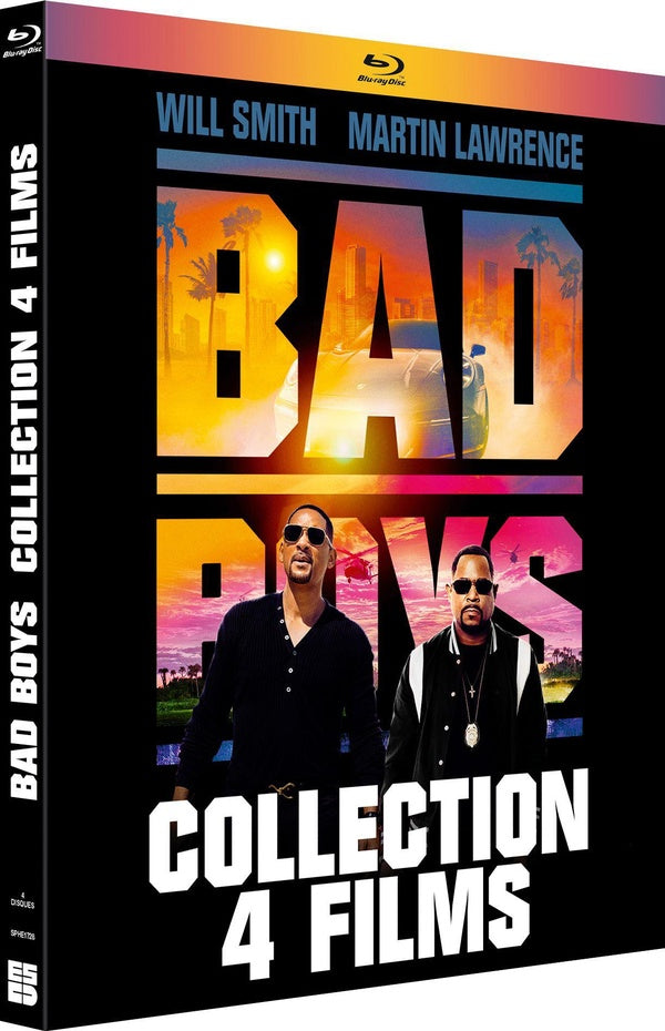 Bad Boys - Collection 4 films : Bad Boys + Bad Boys II + Bad Boys for Life + Bad Boys : Ride or Die [Blu-ray]