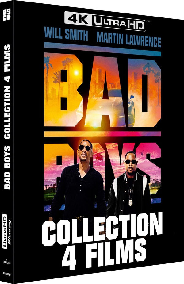 Bad Boys - Collection 4 films : Bad Boys + Bad Boys II + Bad Boys for Life + Bad Boys : Ride or Die [4K Ultra HD]