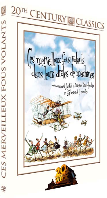 Ces merveilleux fous volants dans leurs drôles de machines [DVD]