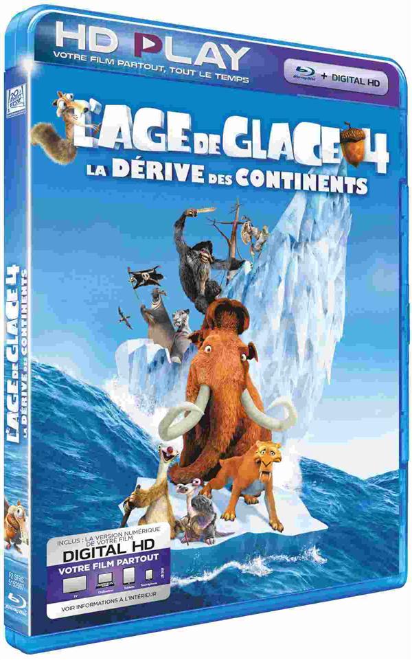 L'Age de glace 4 : La dérive des continents [Blu-ray]