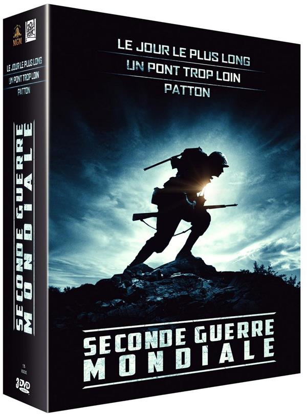 Seconde Guerre Mondiale : Le Jour le plus long + Patton + Un Pont trop loin [DVD]