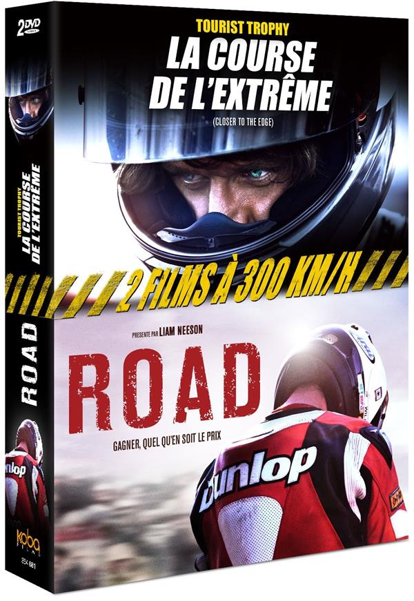 2 films à 300 km/h : Tourist Trophy : la course de l'extrême (Closer to the Edge) + Road [DVD]