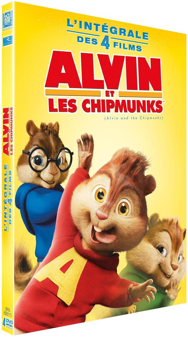 Alvin et les Chipmunks - L'intégrale des 4 films [DVD]