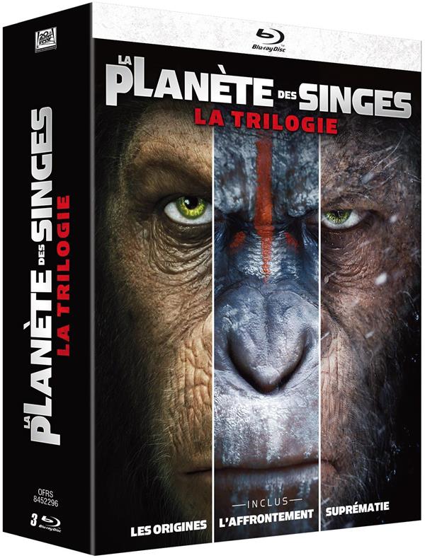 La Planète des Singes - La Trilogie [Blu-ray]