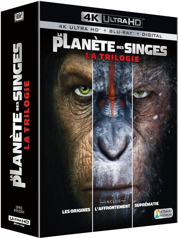 La Planète des Singes - La Trilogie [4K Ultra HD]