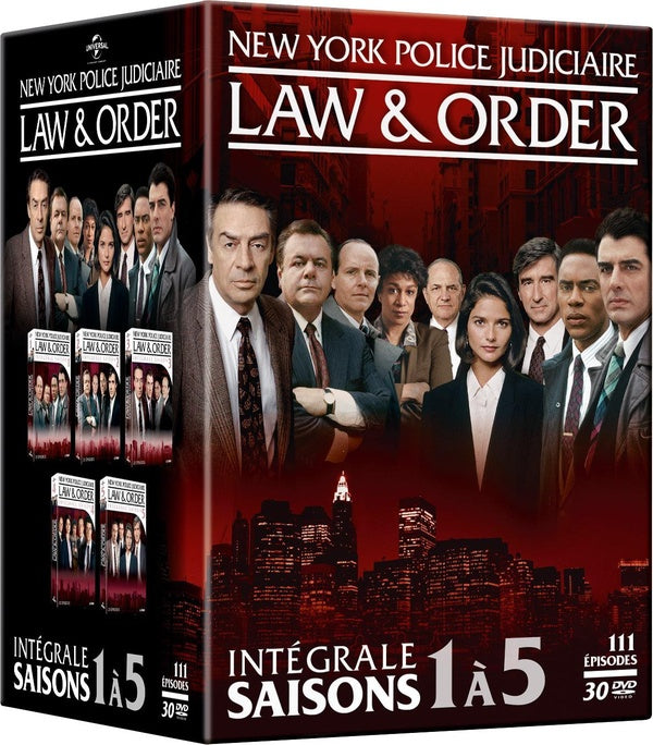 New York, police judiciaire (Law & Order) - Intégrale saisons 1 à 5 [DVD]