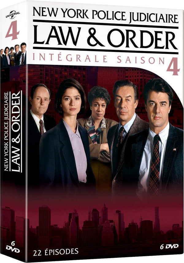 New York, police judiciaire (Law & Order) - Intégrale saison 4 [DVD]