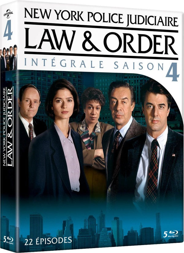 New York, police judiciaire (Law & Order) - Intégrale saison 4 [Blu-ray]