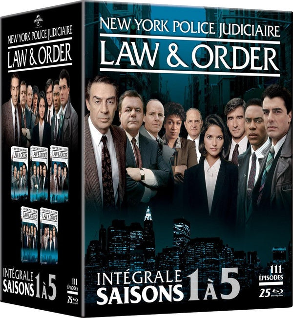 New York, police judiciaire (Law & Order) - Intégrale saisons 1 à 5 [Blu-ray]