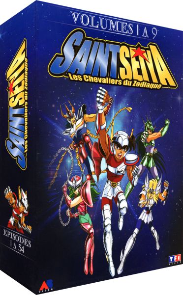 Saint Seiya - Les chevaliers du Zodiaque - Coffret - Volumes 1 à 9 [DVD]