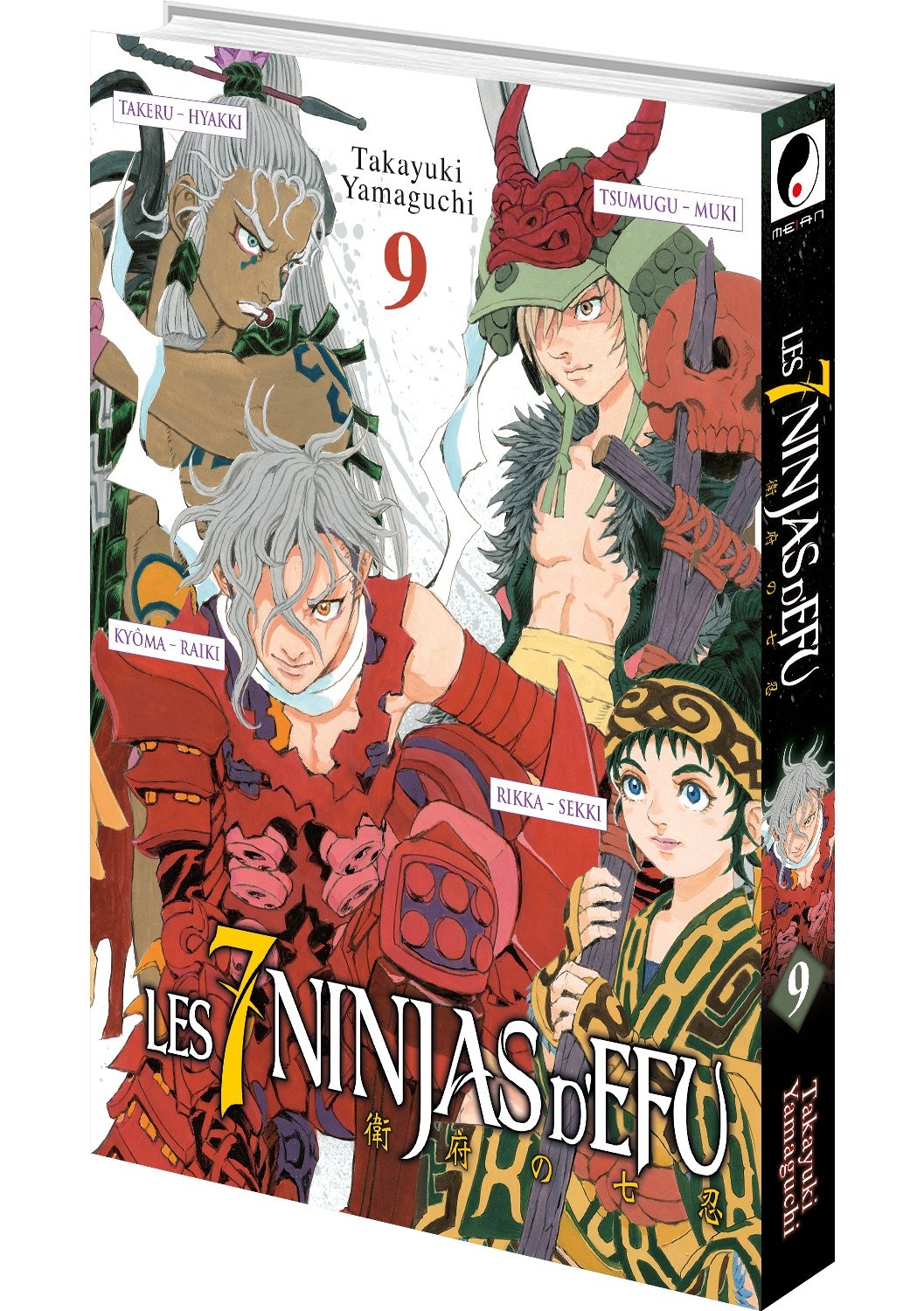 Les 7 Ninjas d'Efu - Tome 9 - Livre (Manga)