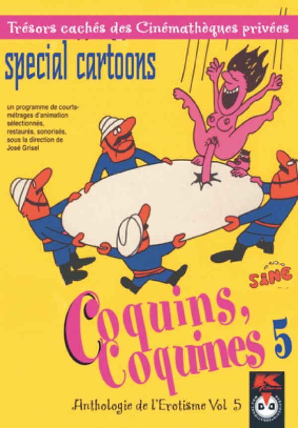 Coquins coquines, vol. 5 : special cartoons [DVD]