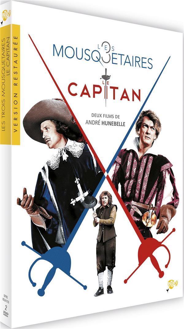 André Hunebelle - 2 films : Les trois mousquetaires + Le Capitan [DVD]