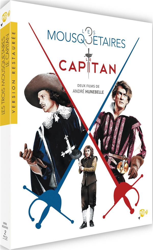 André Hunebelle - 2 films : Les trois mousquetaires + Le Capitan [Blu-ray]