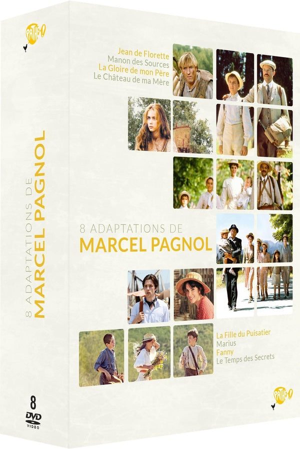 Adaptations de Marcel Pagnol : Jean de Florette + Manon des sources + La Fille du puisatier + Marius + Fanny + La Gloire de mon père + Le Château de ma mère + Le Temps des secrets [DVD]