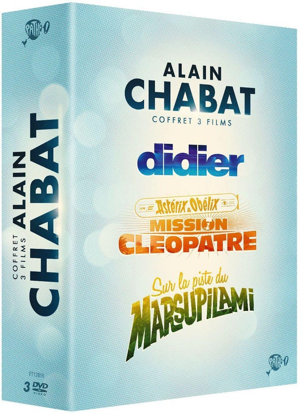 Alain Chabat - Coffret 3 films : Sur la piste du Marsupilami + Astérix et Obélix : Mission Cléopâtre + Didier [DVD]