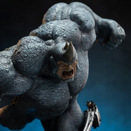 Iron Studios - BDS Art Scale 1/10 - Spider-Man Vs Villains - Rhino Statue 26cm