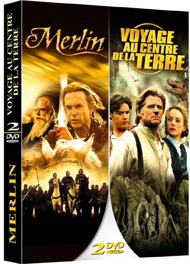 Merlin + Voyage au centre de la Terre [DVD]