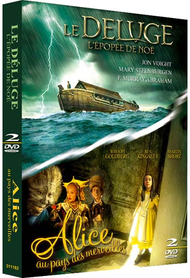 Alice au pays des merveilles + Le déluge (L'arche de Noé) [DVD]