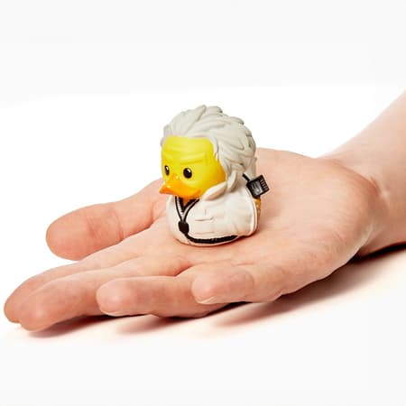 Numskull - Mini TUBBZ Canard de bain - Retour vers le Futur - Doc Brown (Édition baignoire) - 8cm