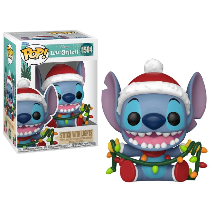 Funko Pop! Disney: Lilo & Stitch: Holiday - Stitch with Lights