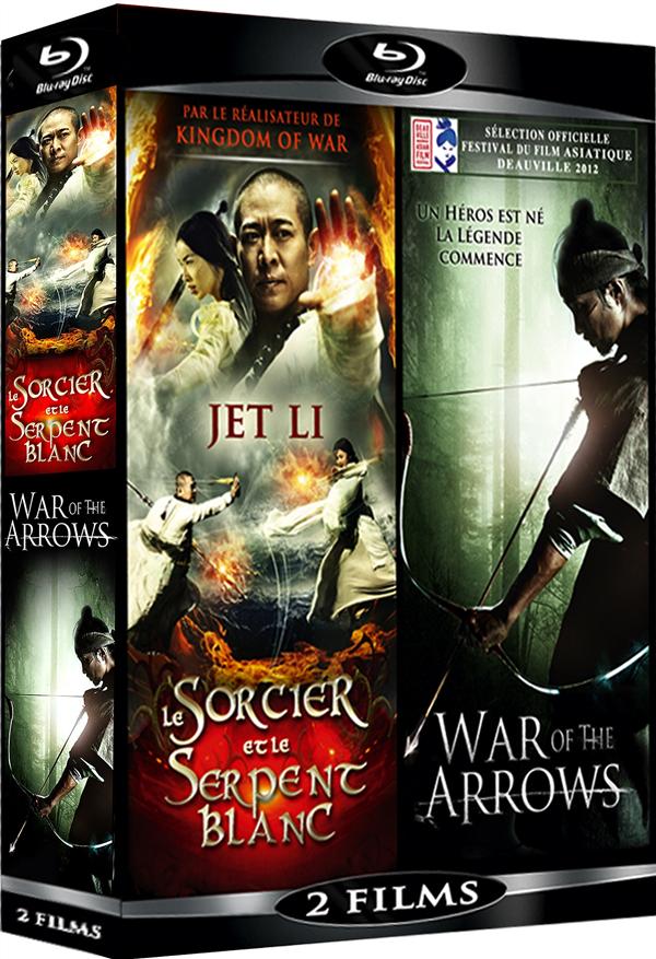 Sabres : Le Sorcier et le Serpent Blanc + War of the Arrows [Blu-ray]