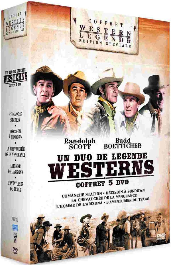 Randolph Scott - Budd Boetticher : Un duo de légende - Coffret 5 films [DVD]