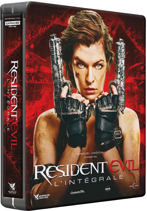 Resident Evil : L'intégrale : Resident Evil + Resident Evil : Apocalypse + Resident Evil : Extinction + Resident Evil : Afterlife + Resident Evil : Retribution + Resident Evil : Chapitre final [4K Ultra HD]