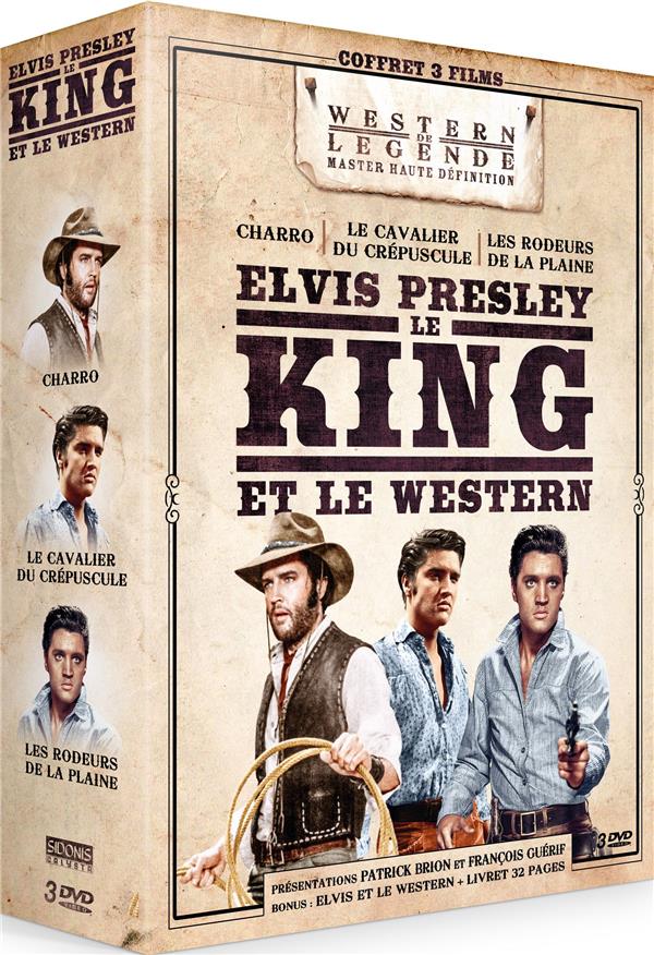 Elvis Presley le King et le Western : Charro + Le Cavalier du crépuscule + Les Rôdeurs de la plaine [DVD]