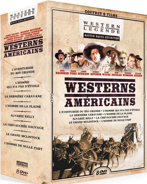 Westerns américains - Coffret 8 Films [DVD]