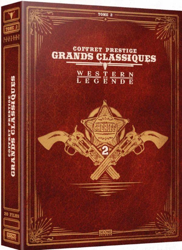 Coffret prestige grand classique : Western de légende (20 films) [DVD]