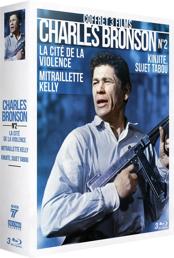 Charles Bronson - Coffret n°2 : La Cité de la violence + Mitraillette Kelly + Kinjite : Sujet tabou [Blu-ray]