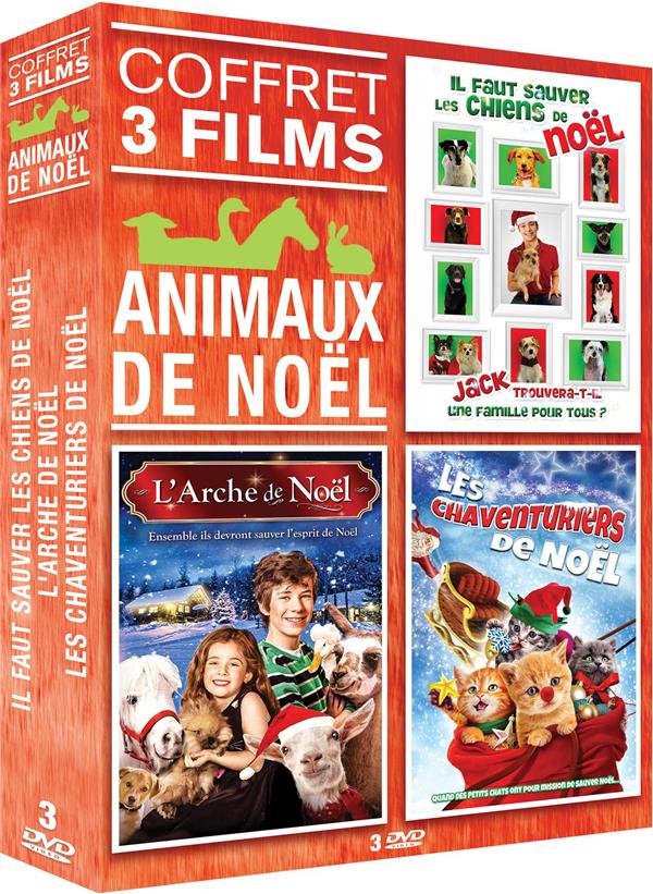 Il faut sauver les chiens de Noël + L'arche de Noël + Les chaventuriers de Noël [DVD]