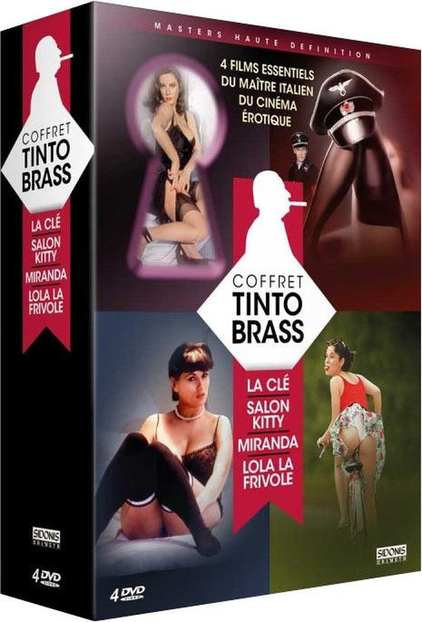 Tinto Brass - Coffret 4 films : Salon Kitty + La Clé + Miranda + Monella - Lola la frivole [DVD]