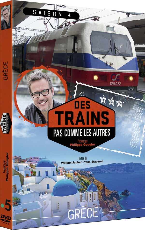 Des trains pas comme les autres - Saison 4 : Grèce [DVD]
