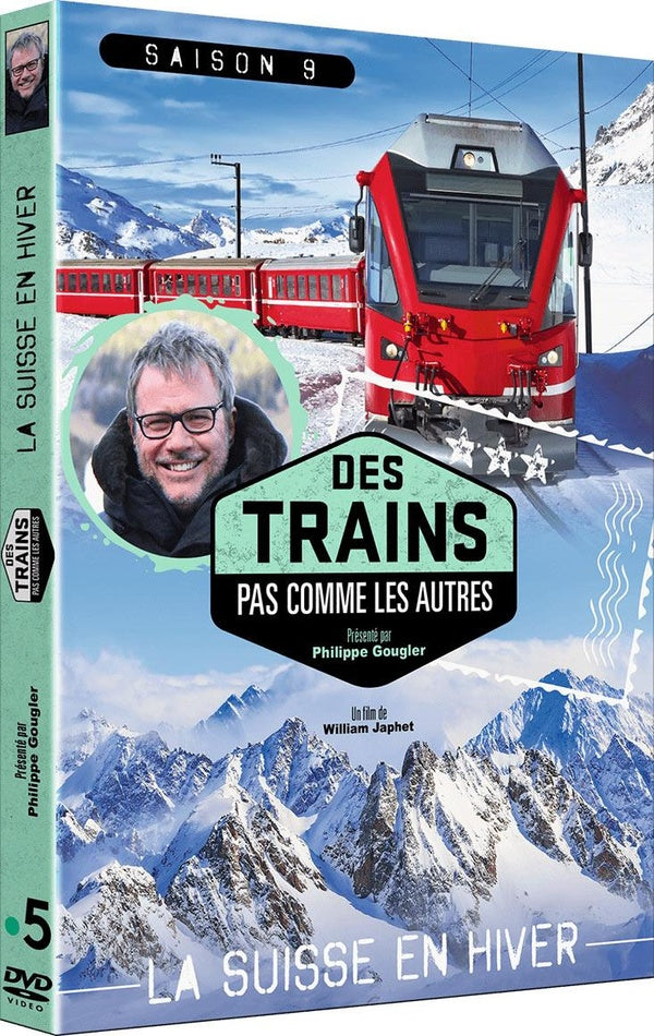 Des trains pas comme les autres - Saison 9 : La Suisse en hiver [DVD]