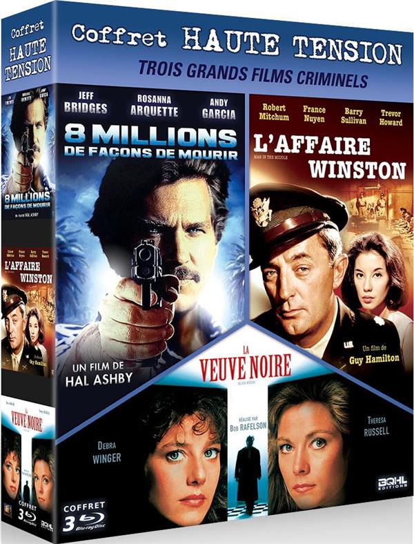 La Veuve noire + 8 millions de façons de mourir + L'affaire Winston [Blu-ray]