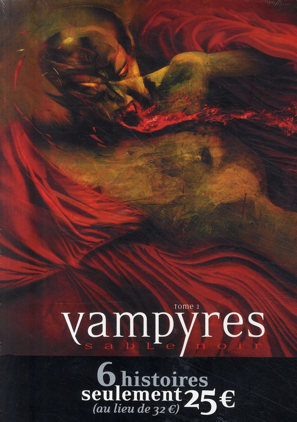 Vampyres ; coffret Tome 1 et Tome 2 ; sable noir