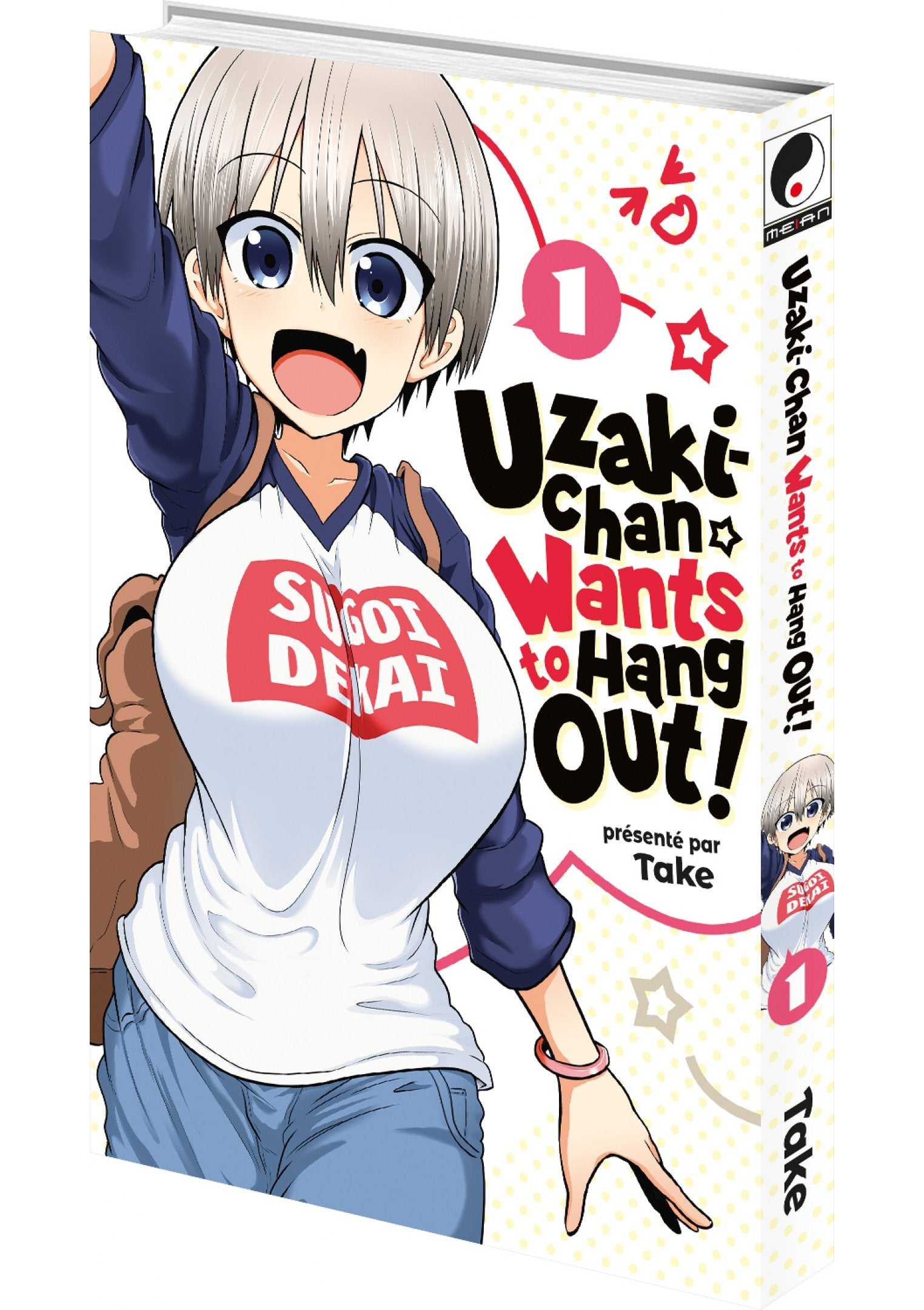 Uzaki-chan Wants to Hang Out! - Tome 01 - Livre (Manga)