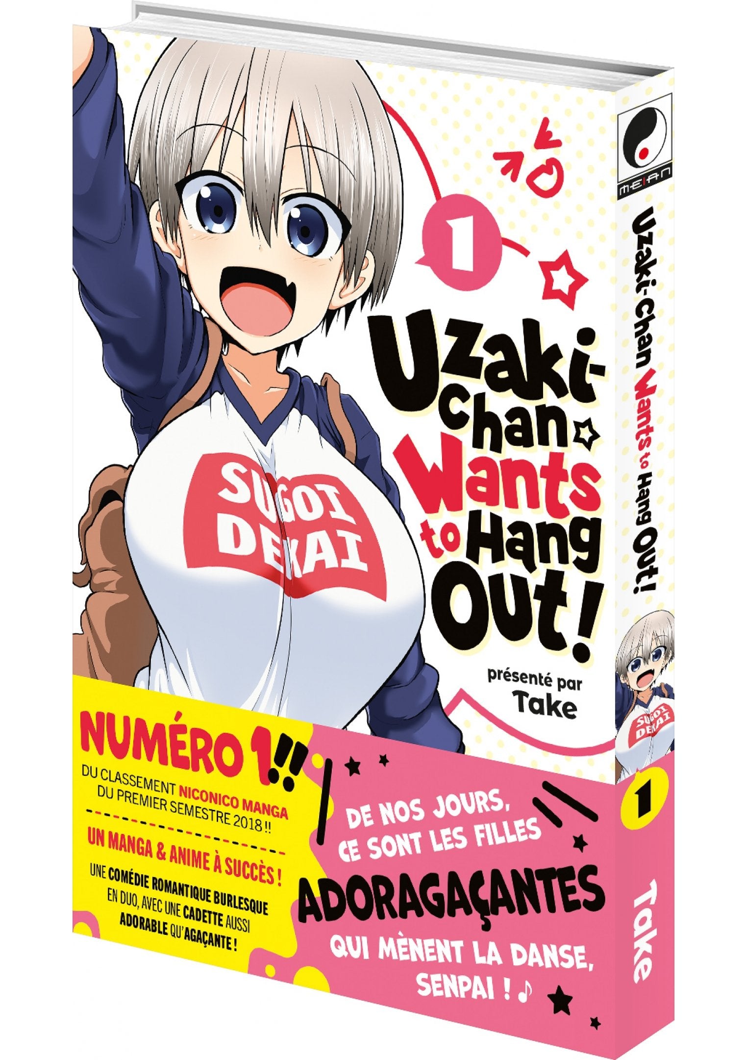 Uzaki-chan Wants to Hang Out! - Tome 01 - Livre (Manga)