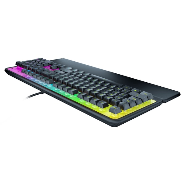 Roccat - Clavier de jeu à membrane Magma avec éclairage RGB - Disposition QWERTY américaine