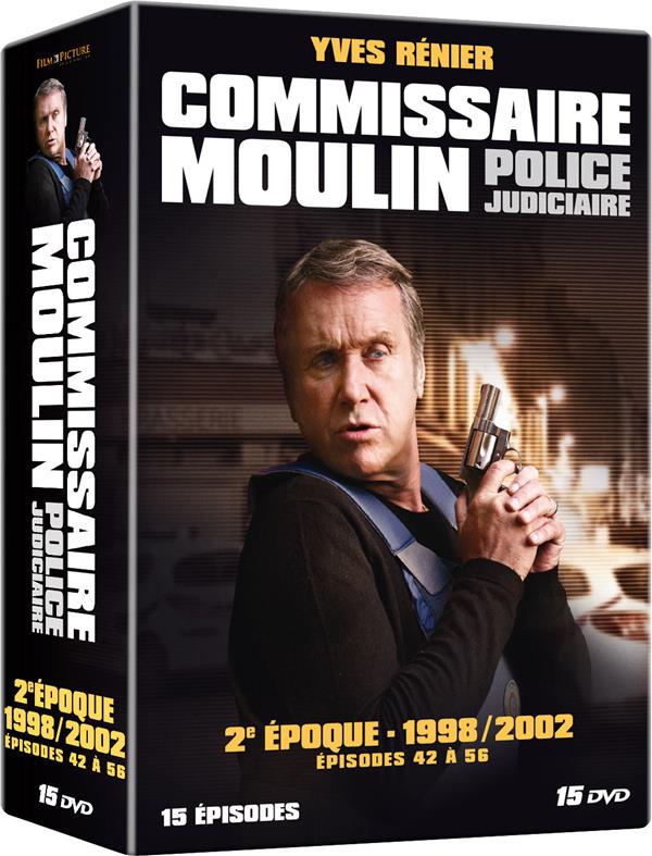 Commissaire Moulin, Police judiciaire - 2e époque - 1998/2002 - Épisodes 42 à 56 [DVD]